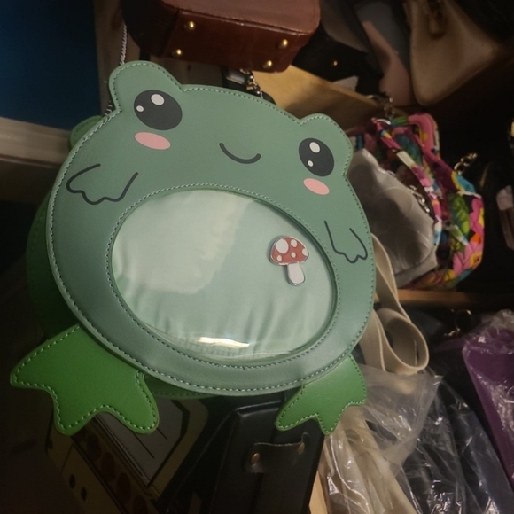 Cute frog Crossbody bag - Picture 2 of 6
